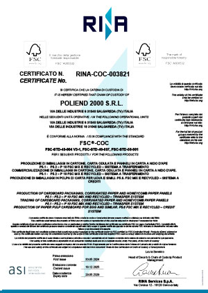 Certificato FSC